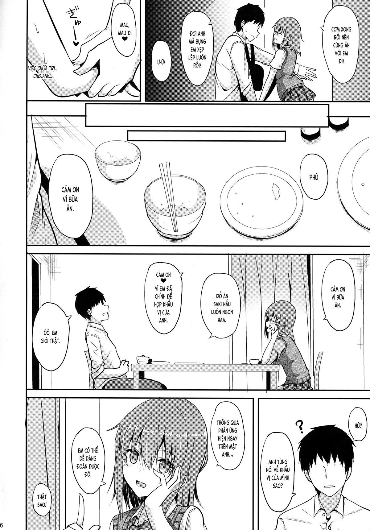 HentaiVN.net - Ảnh 7 - Cách chữa mệt mỏi (nguyên tác) [Iyashi Style; 癒しスタイル] - Chap 1