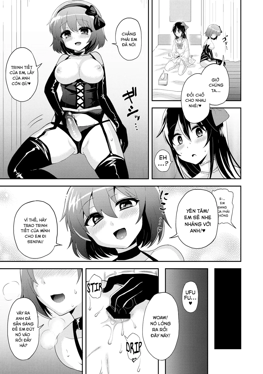 HentaiVN.net - Ảnh 10 - Chúng ta trao đổi trinh tiết nhé! [Virgin Trade] - Chap 1