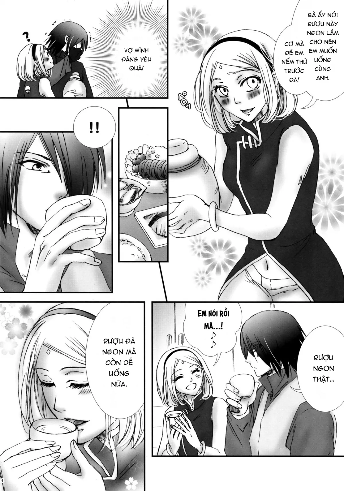 HentaiVN.net - Ảnh 4 - Ngàn hoa cho em [Hana ni you] - Chap 1