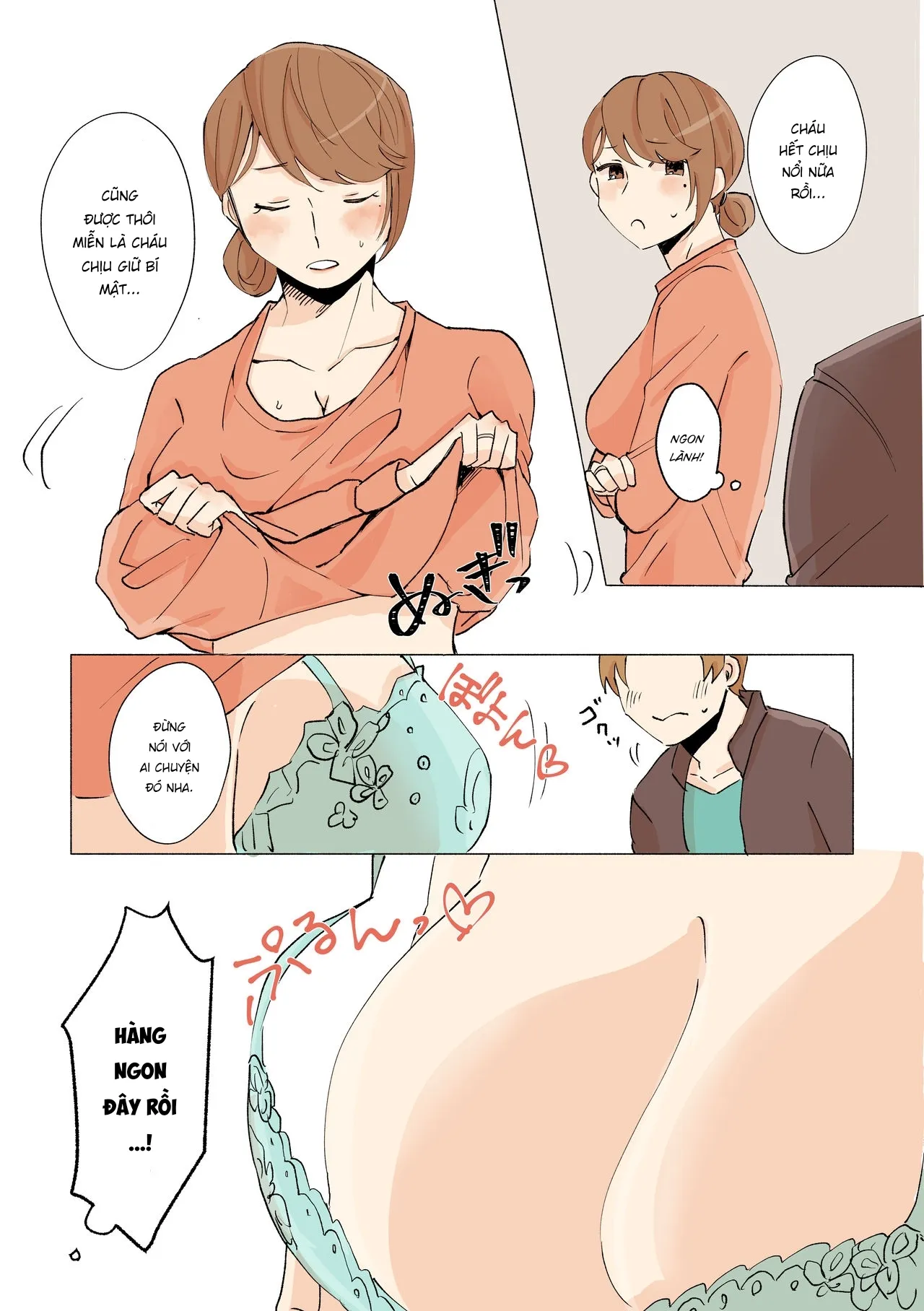 HentaiVN.net - Ảnh 12 - Yuujin no Dekapai Hahaoya o Netori - Chap 1