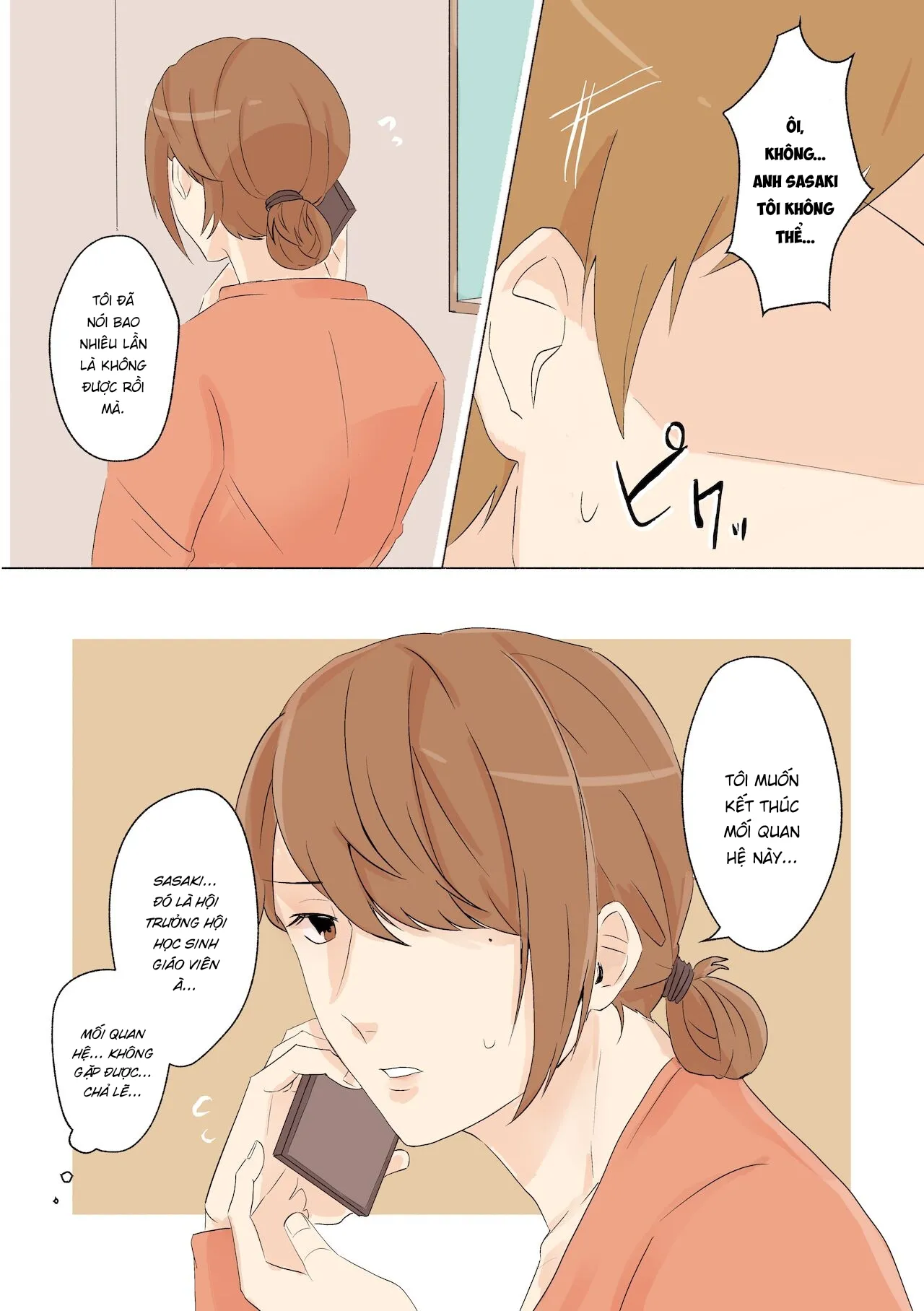 HentaiVN.net - Ảnh 9 - Yuujin no Dekapai Hahaoya o Netori - Chap 1