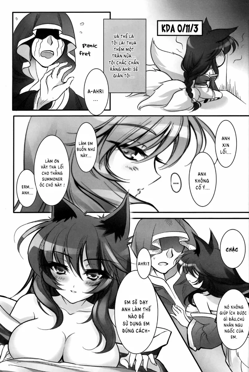 HentaiVN.net - Ảnh 5 - Ko Kori-teki Shiyuo Tesatsu (League of Legends) [Guide to Using Foxy] - Chap 1