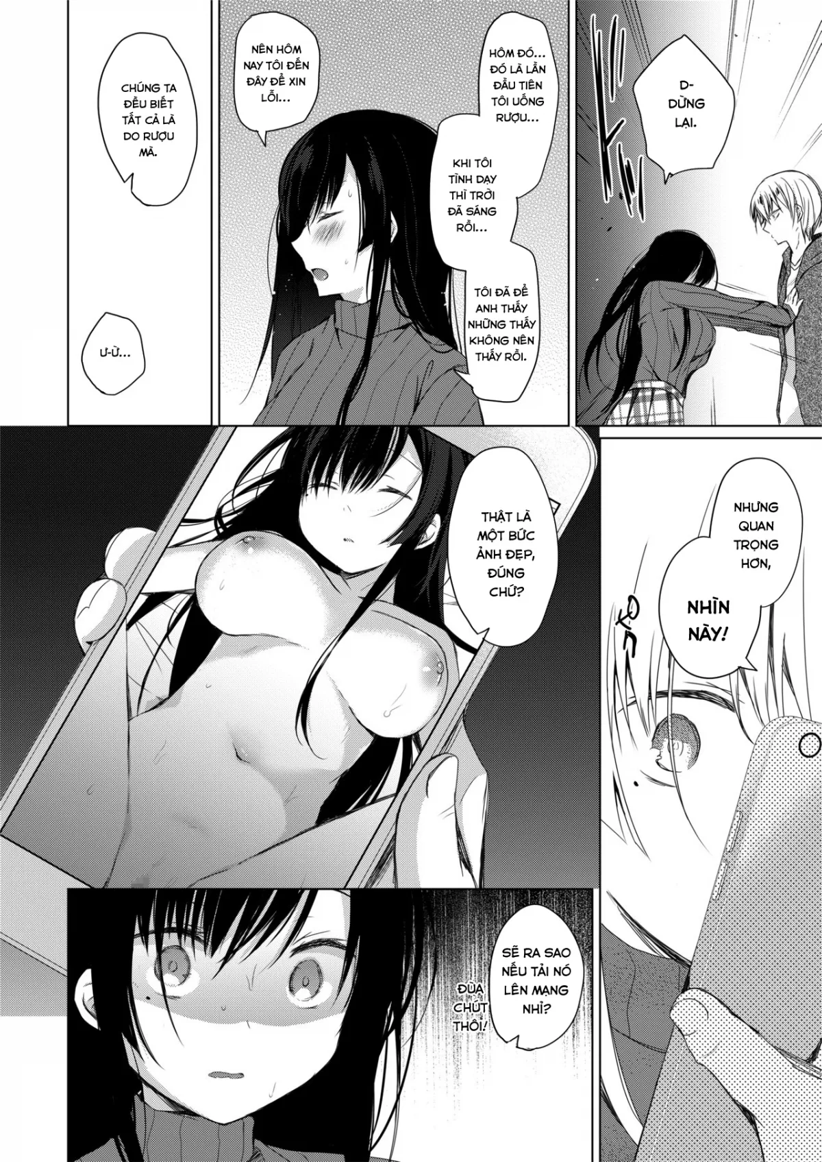 HentaiVN.net - Ảnh 15 - Ero Doujin Sakka no Boku no Kanojo wa Uwaki nante Shinai [She will never let me down] - Chap 1