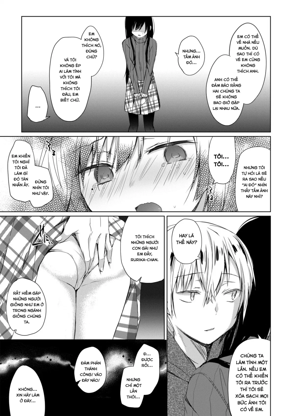 HentaiVN.net - Ảnh 16 - Ero Doujin Sakka no Boku no Kanojo wa Uwaki nante Shinai [She will never let me down] - Chap 1