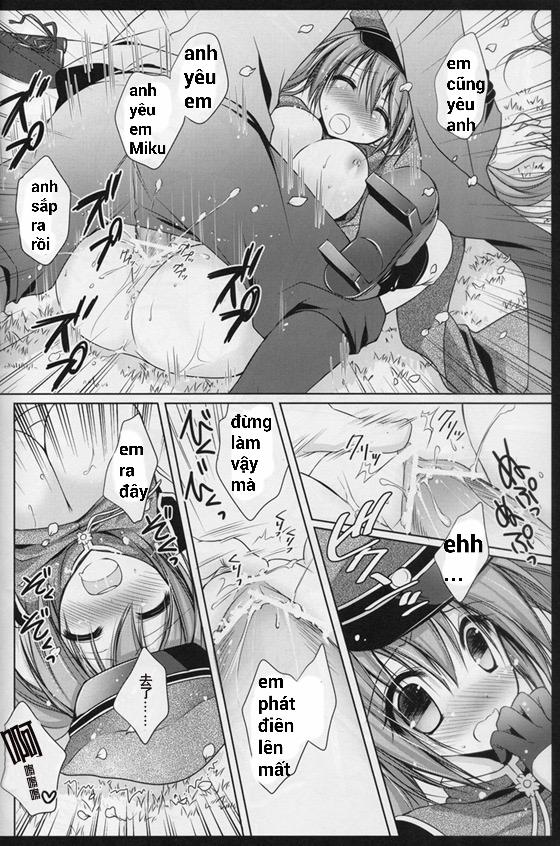 HentaiVN.net - Ảnh 13 - Ngàn Lá Hoa Anh Đào Rơi (Vocaloid) [Sakura・Sakura] - Chap 1