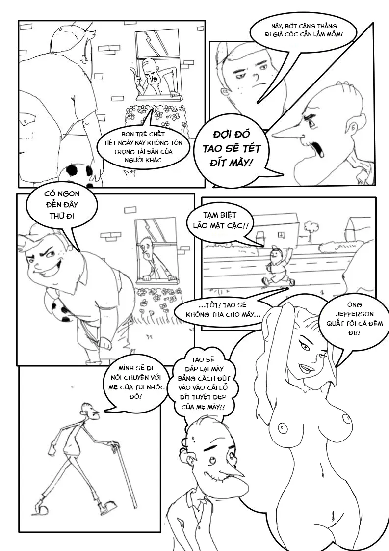 HentaiVN.net - Ảnh 3 - GRUMPY OLD MAN JEFFERSON [JABCOMIX] - Chap 1