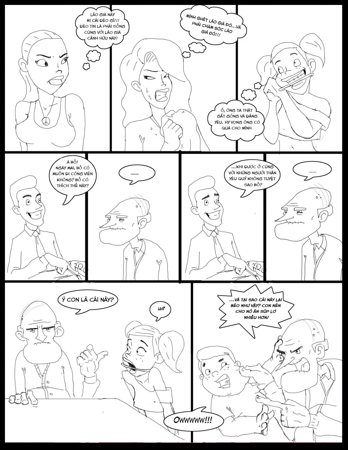 HentaiVN.net - Ảnh 3 - GRUMPY OLD MAN JEFFERSON [JABCOMIX] - Chap 2
