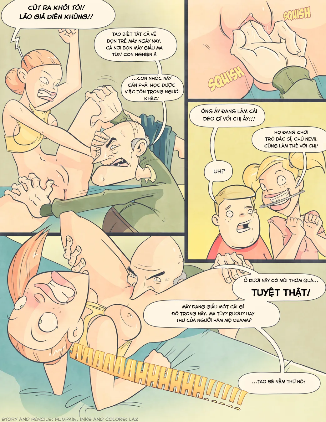 HentaiVN.net - Ảnh 6 - GRUMPY OLD MAN JEFFERSON [JABCOMIX] - Chap 2