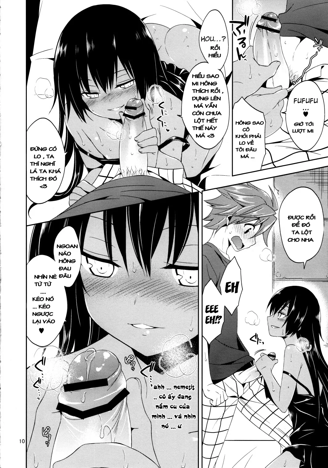 HentaiVN.net - Ảnh 11 - Omoshiroi, Watashi o Haramasete Miro [How Exciting, I Dare You to Impregnate Me] - Chap 1