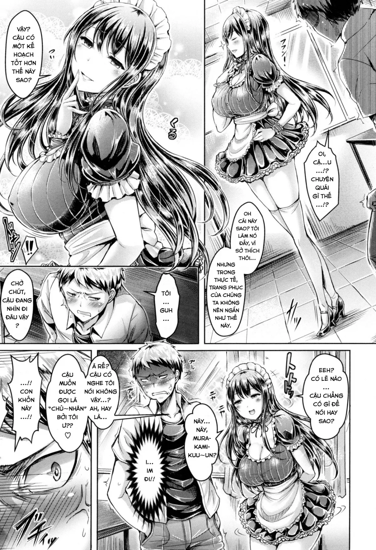 HentaiVN.net - Ảnh 10 - Namaiki Sugin zo Maid-sama! [Cheeky Maid-sama!, 生意気すぎんぞメイド様!] - Chap 1