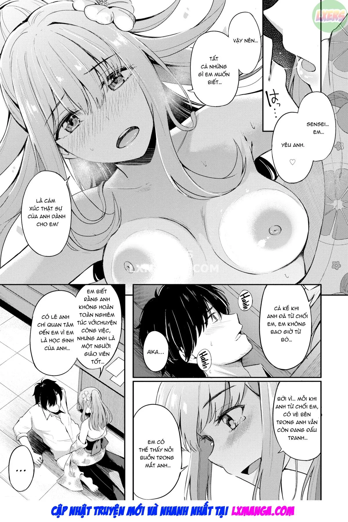 HentaiVN.net - Ảnh 14 - Koi no Kakikata - Chap 1