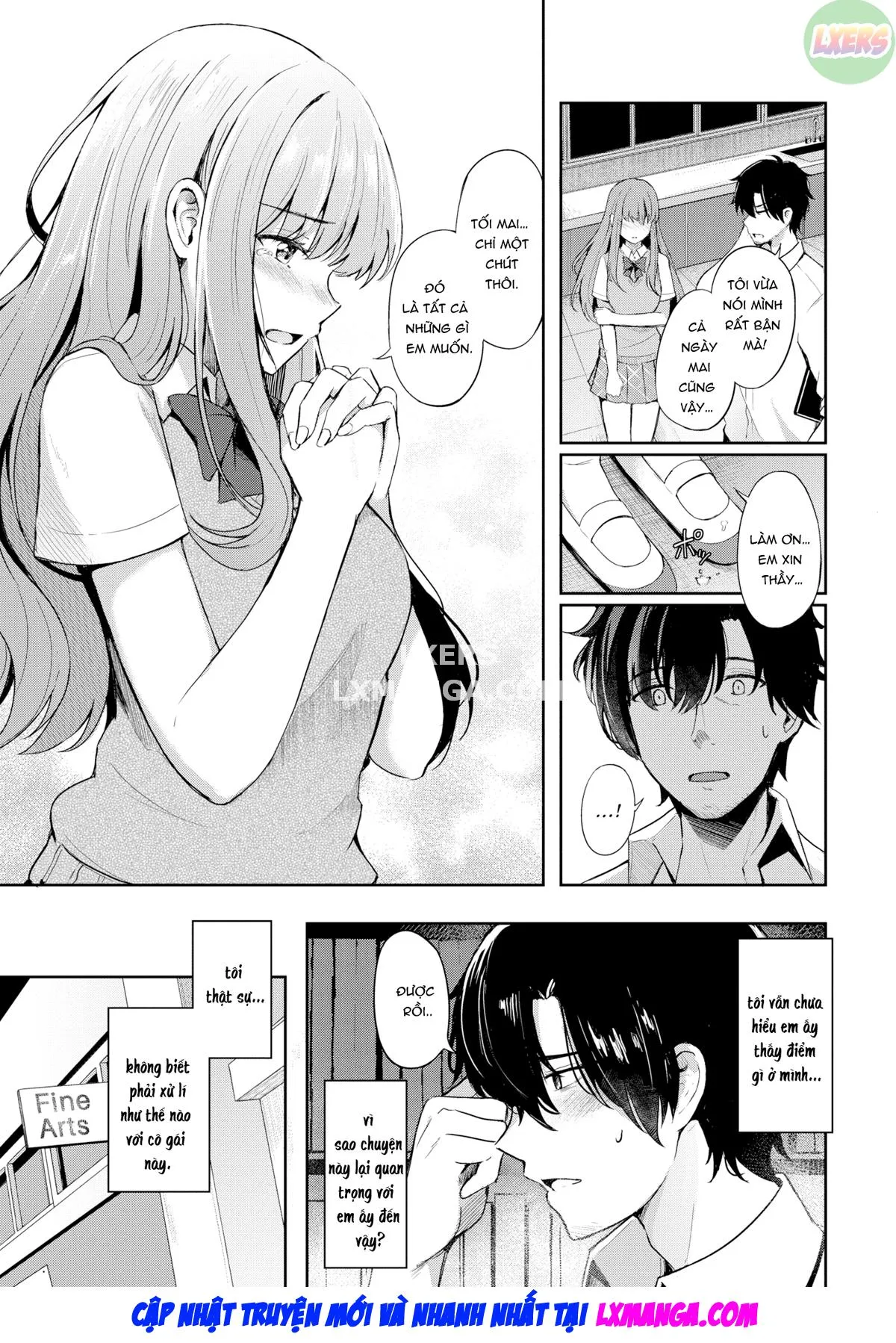 HentaiVN.net - Ảnh 4 - Koi no Kakikata - Chap 1