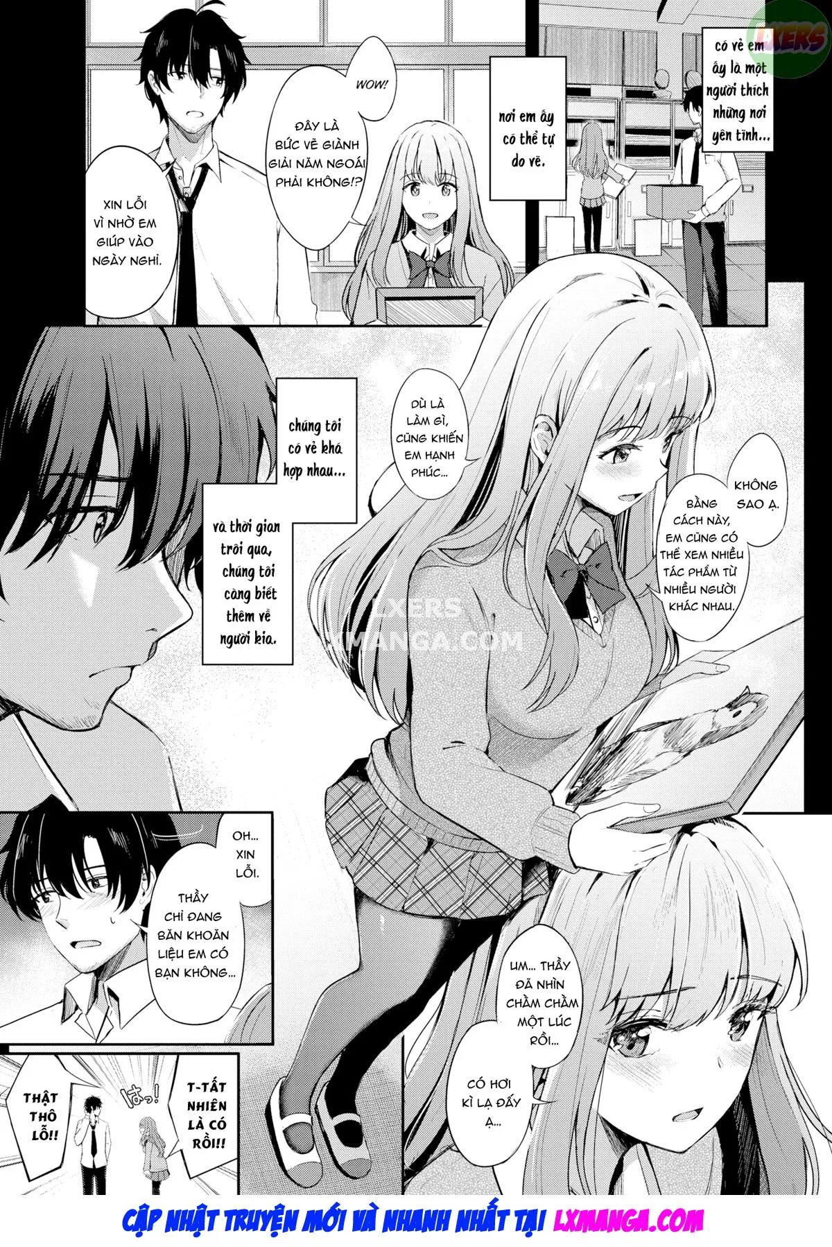 HentaiVN.net - Ảnh 6 - Koi no Kakikata - Chap 1