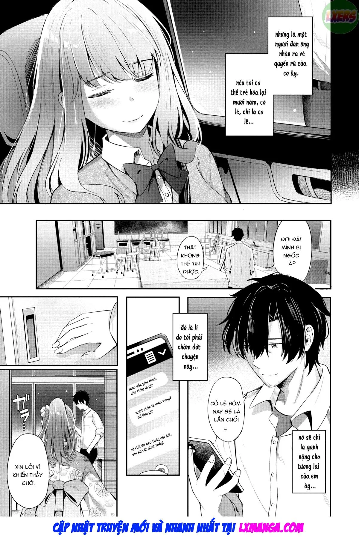 HentaiVN.net - Ảnh 8 - Koi no Kakikata - Chap 1