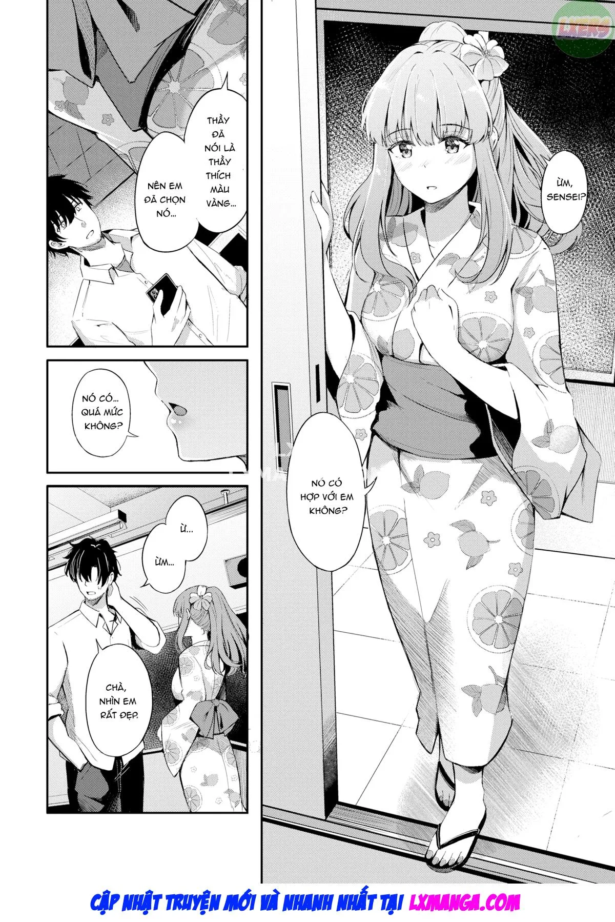 HentaiVN.net - Ảnh 9 - Koi no Kakikata - Chap 1