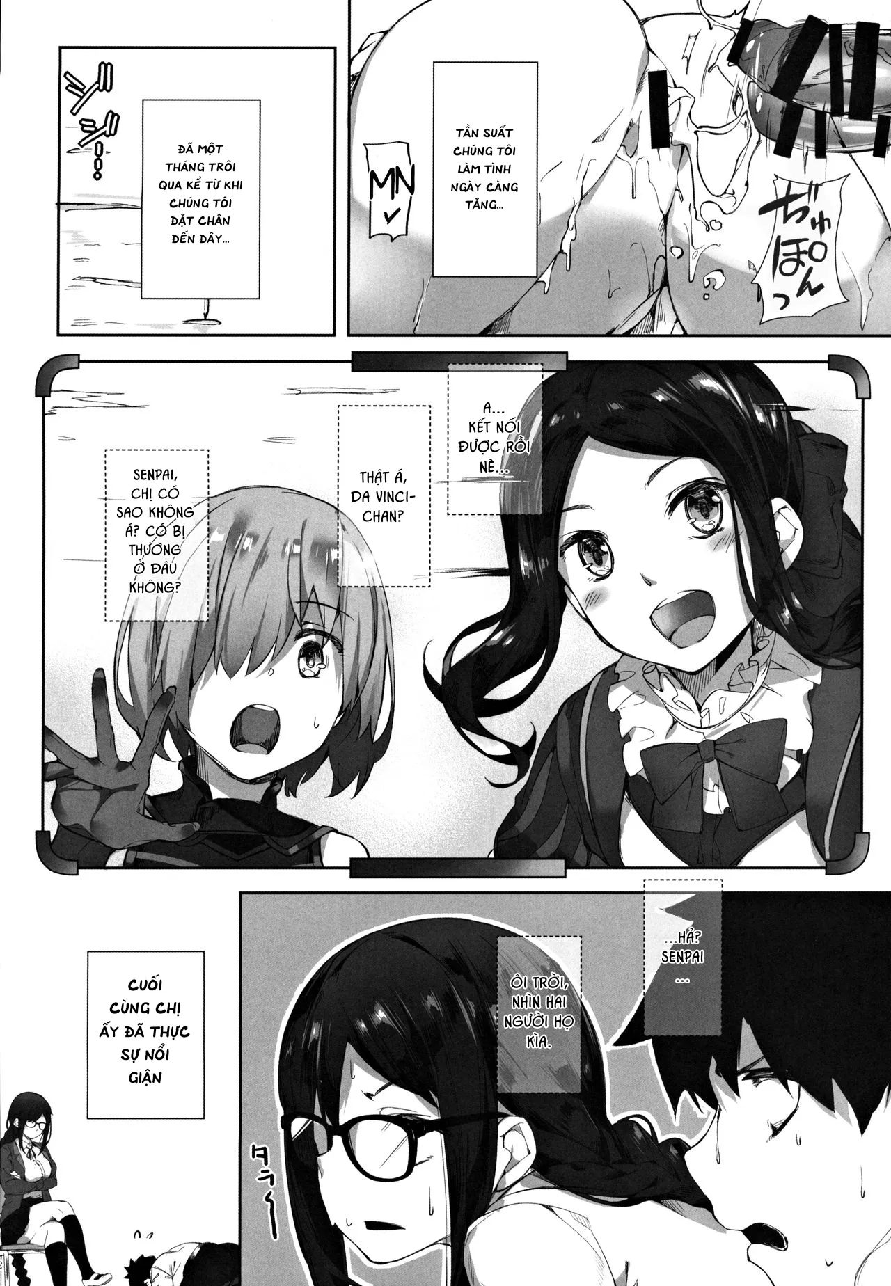 HentaiVN.net - Ảnh 22 - Gucchan-Senpai, I Can't Hold it Anymore!! - Chap 1