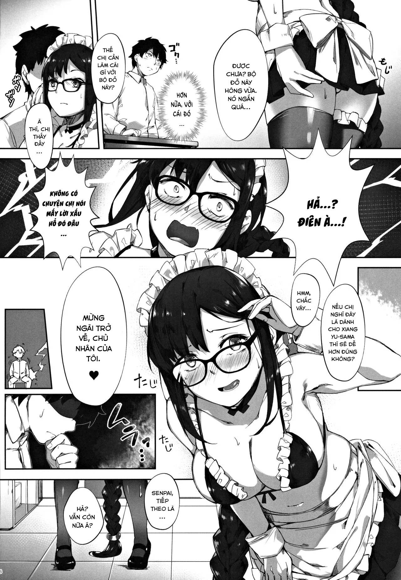 HentaiVN.net - Ảnh 6 - Gucchan-Senpai, I Can't Hold it Anymore!! - Chap 1