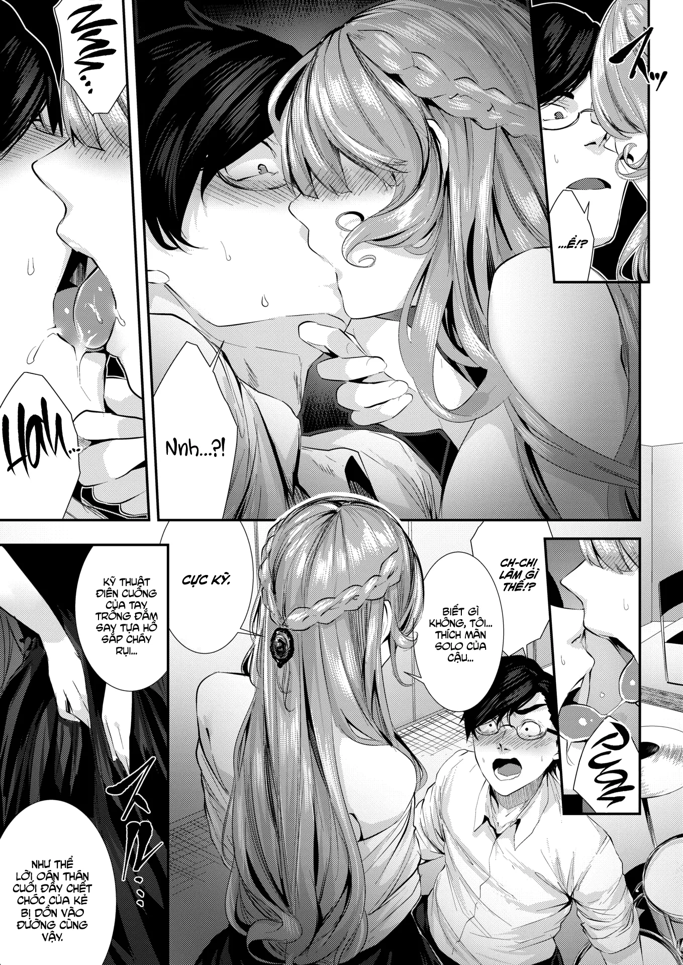 HentaiVN.net - Ảnh 9 - Dàn Nhạc Hoà Âm Với Anh Bạn Tùm Tùm [ドンドンフェラハーメニー楽団; Dondon Fella Harmony Gakudan; Don Don Fella Harmony Orchestra] - Chap 1