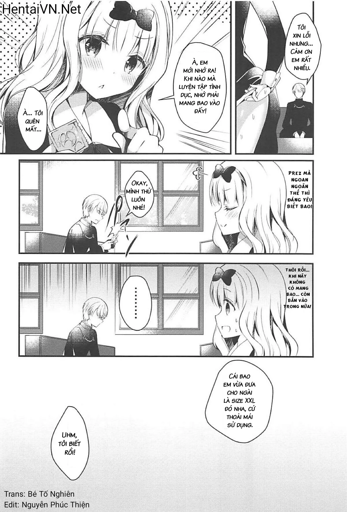 HentaiVN.net - Ảnh 11 - Jukiwara-shoki wa Kotowaritai ( kaguya sama wa kokurasetai) - Chap 1