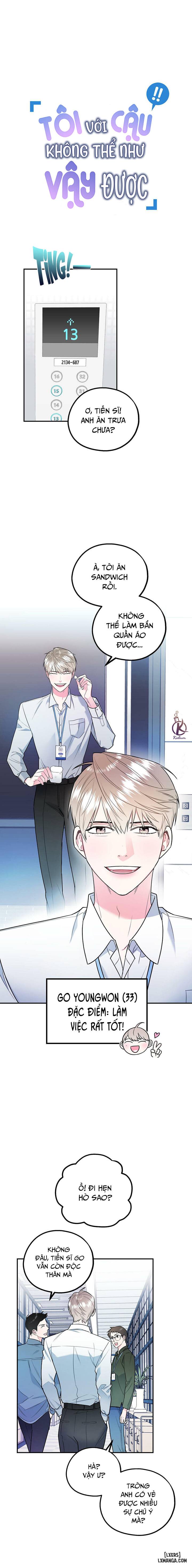 HentaiVN.net - Ảnh 8 - Tôi với cậu không thể như vậy được - Chap 3