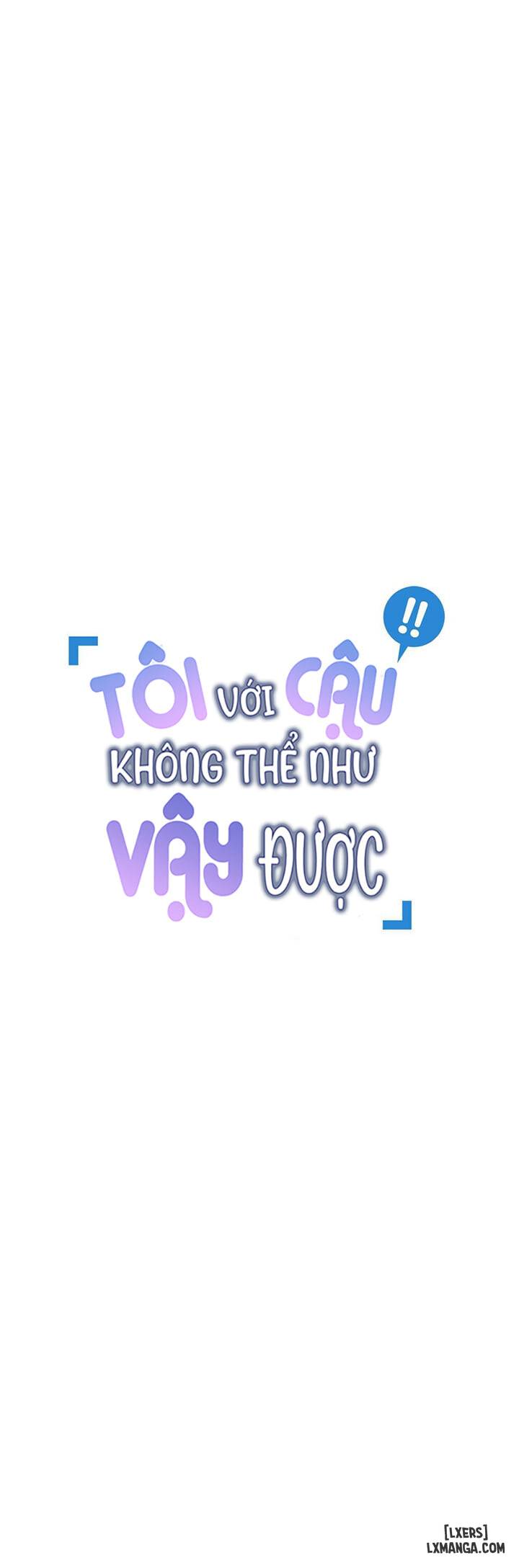 HentaiVN.net - Ảnh 5 - Tôi với cậu không thể như vậy được - Chap 10