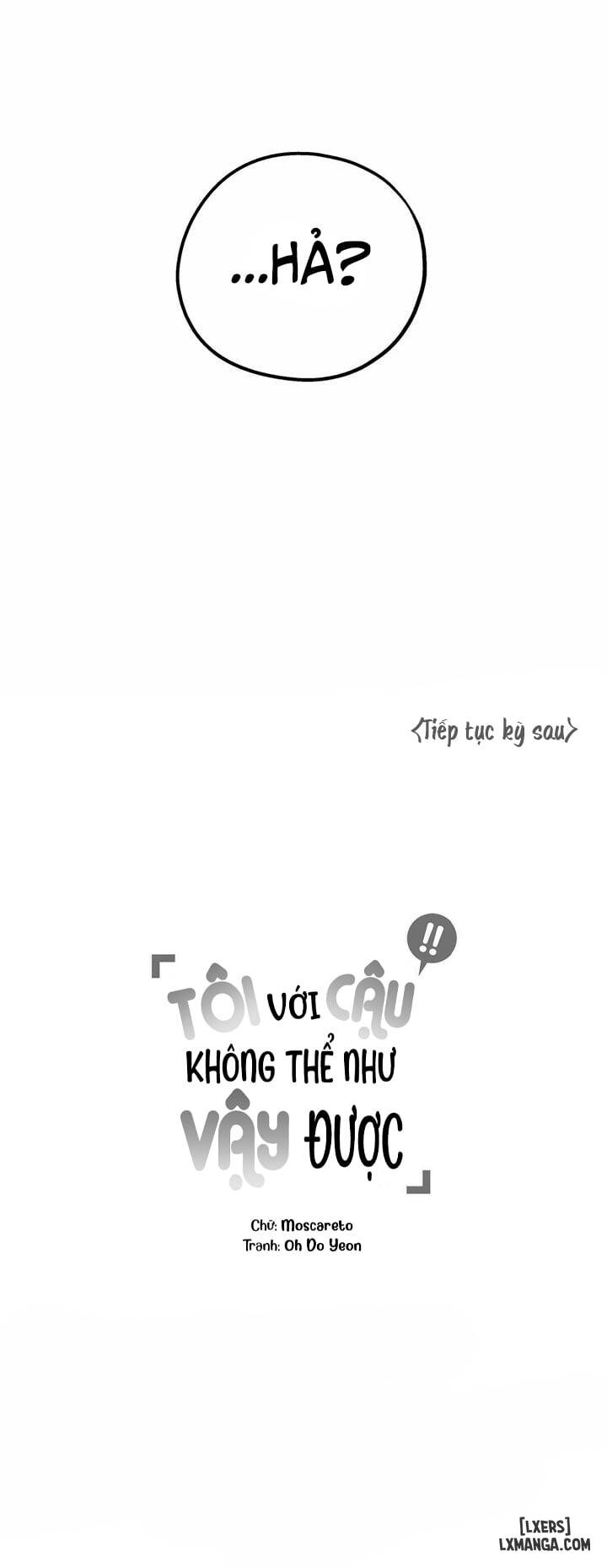 HentaiVN.net - Ảnh 33 - Tôi với cậu không thể như vậy được - Chap 15
