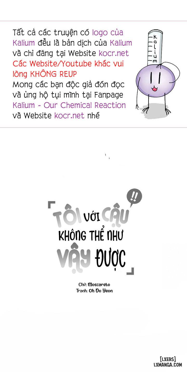 HentaiVN.net - Ảnh 35 - Tôi với cậu không thể như vậy được - Chap 20