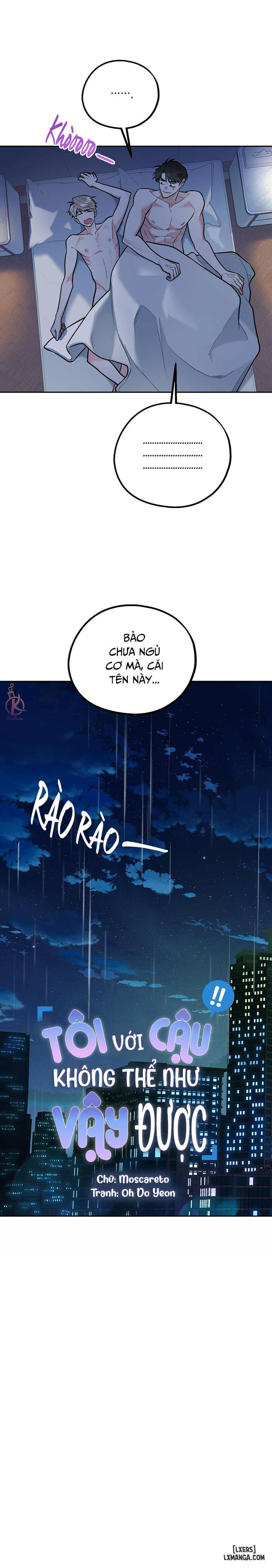 HentaiVN.net - Ảnh 4 - Tôi với cậu không thể như vậy được - Chap 22