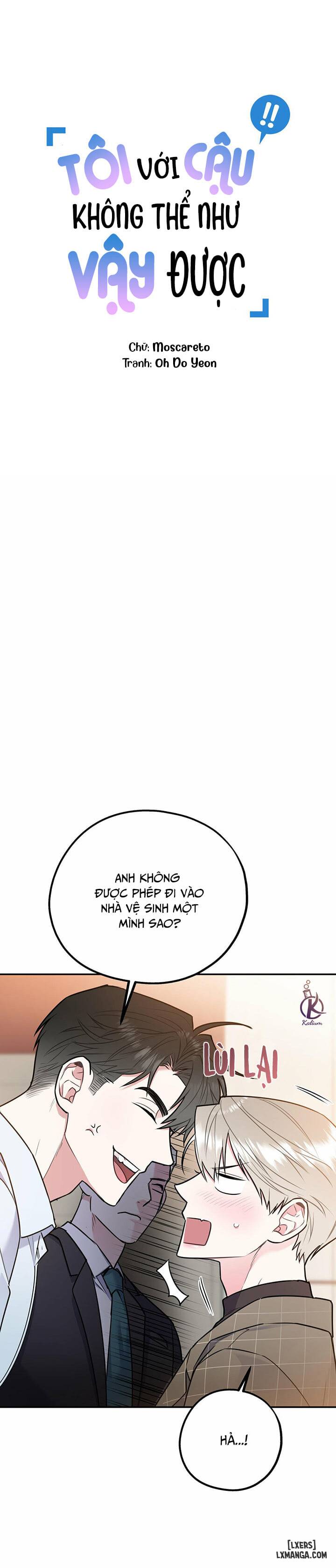 HentaiVN.net - Ảnh 5 - Tôi với cậu không thể như vậy được - Chap 26