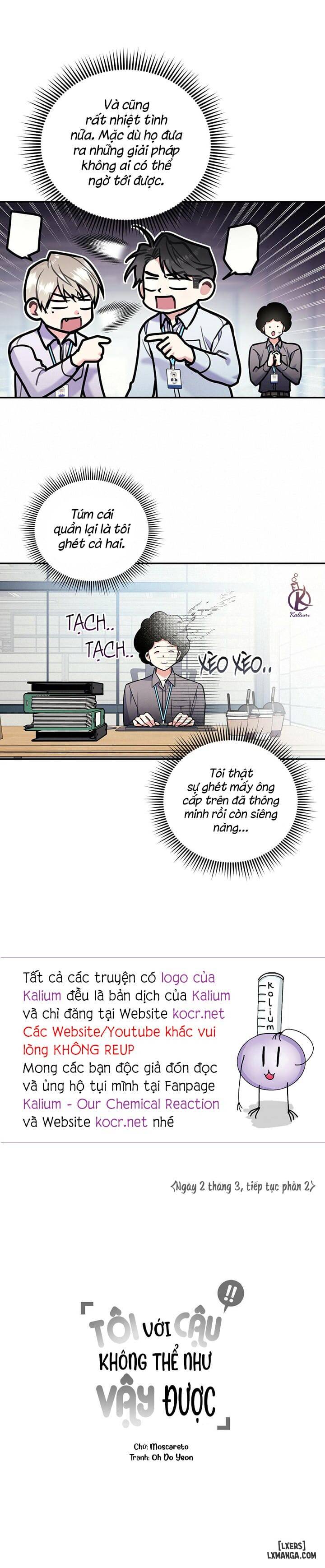 HentaiVN.net - Ảnh 7 - Tôi với cậu không thể như vậy được - Chap 30