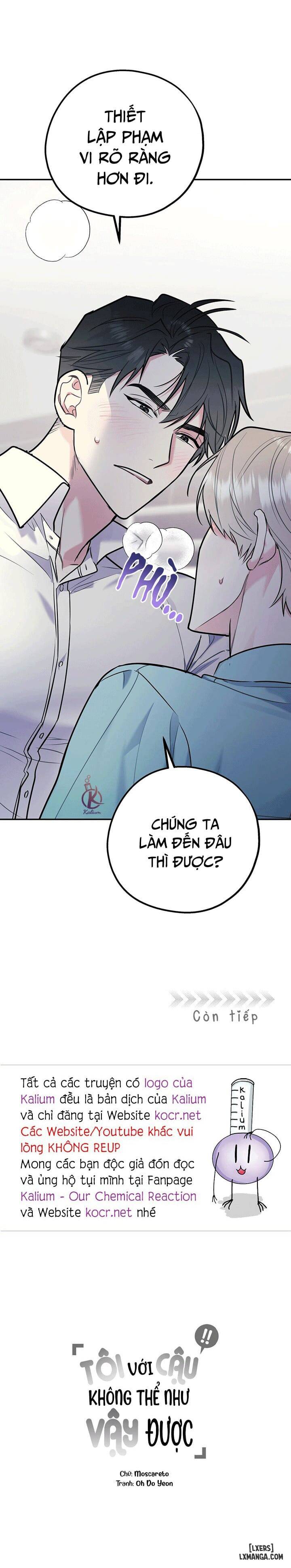 HentaiVN.net - Ảnh 29 - Tôi với cậu không thể như vậy được - Chap 33