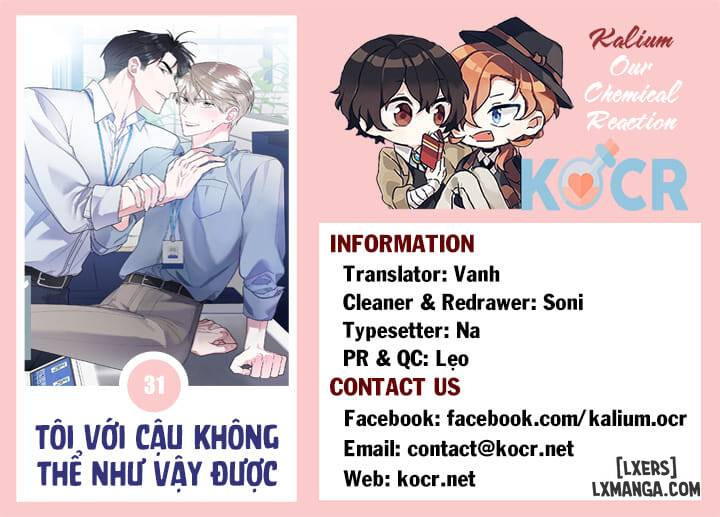 HentaiVN.net - Ảnh 30 - Tôi với cậu không thể như vậy được - Chap 33
