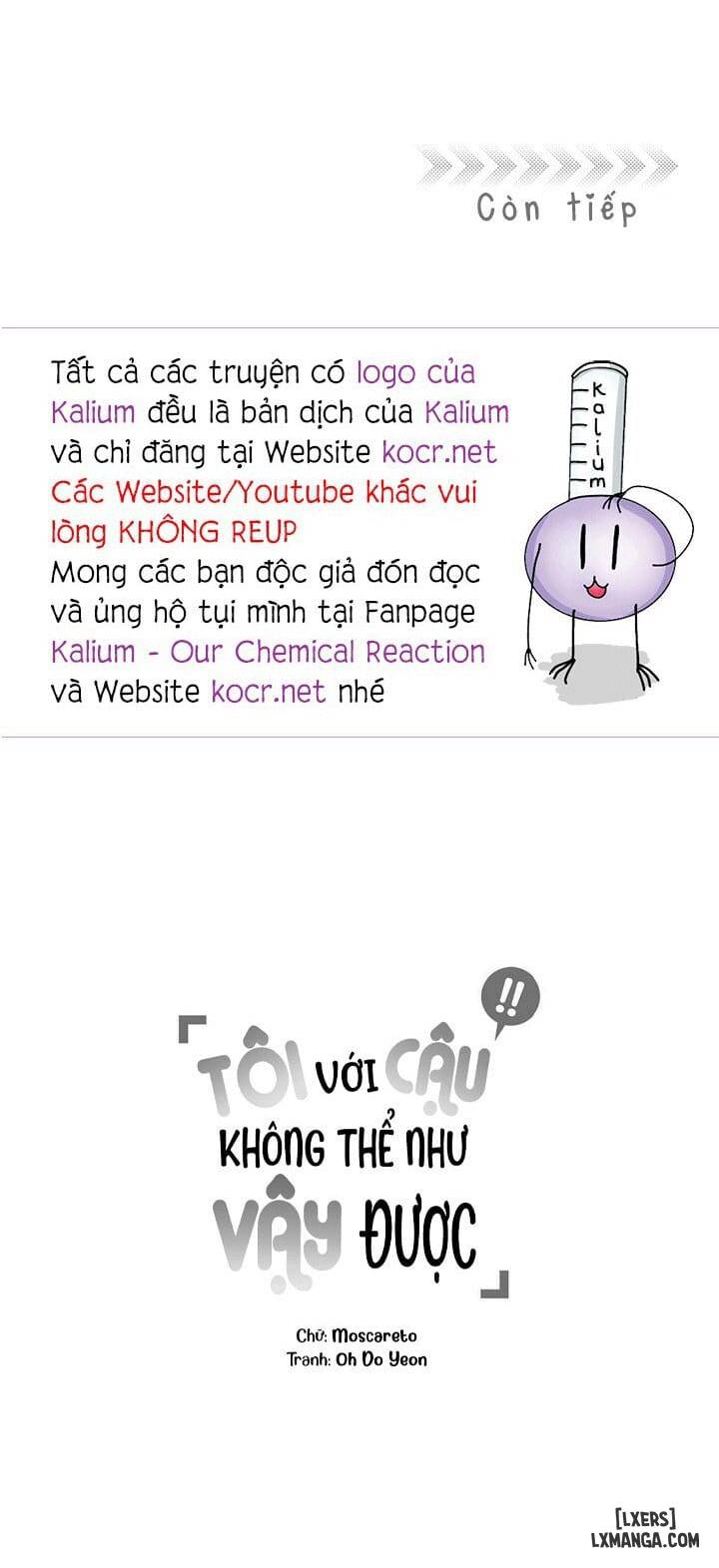 HentaiVN.net - Ảnh 30 - Tôi với cậu không thể như vậy được - Chap 35