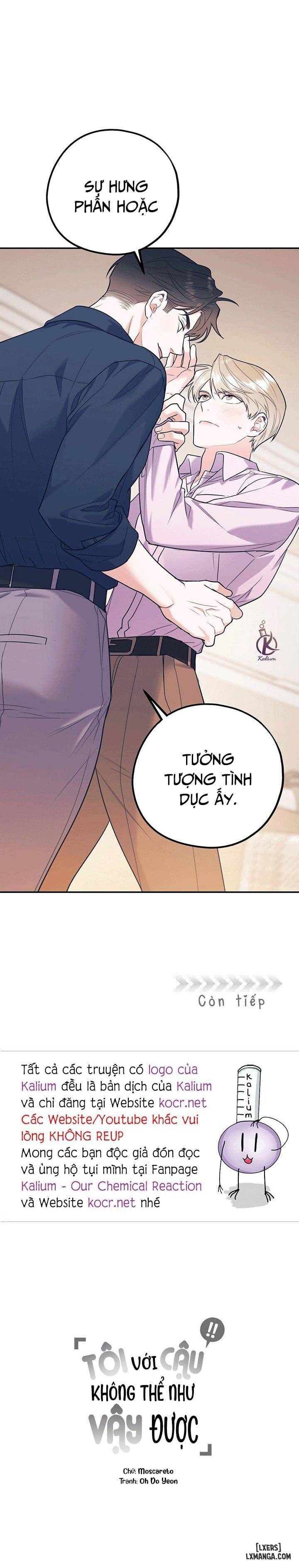 HentaiVN.net - Ảnh 30 - Tôi với cậu không thể như vậy được - Chap 37