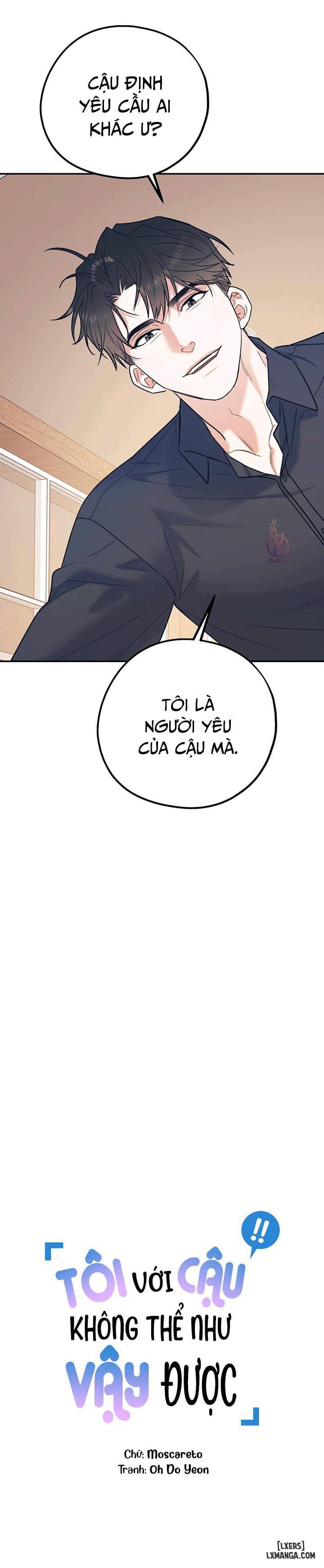 HentaiVN.net - Ảnh 6 - Tôi với cậu không thể như vậy được - Chap 38
