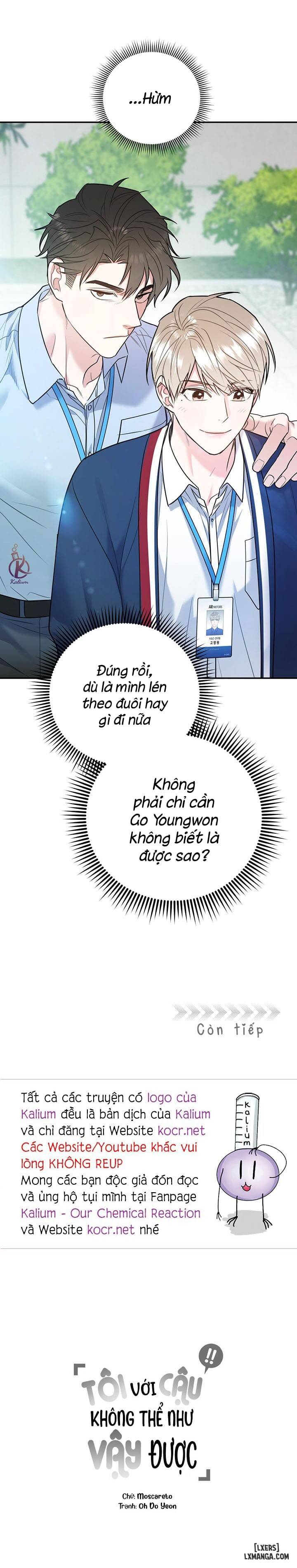 HentaiVN.net - Ảnh 24 - Tôi với cậu không thể như vậy được - Chap 41