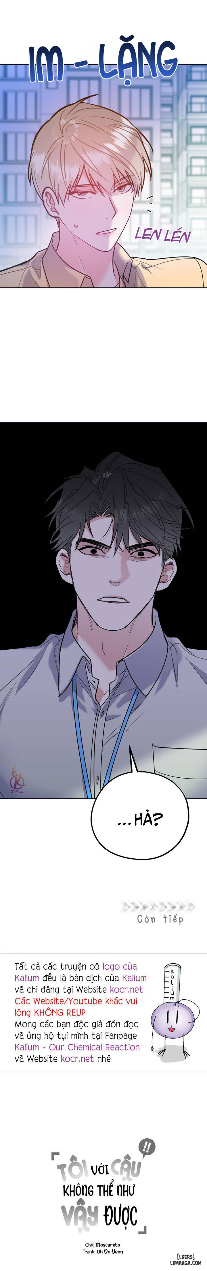 HentaiVN.net - Ảnh 24 - Tôi với cậu không thể như vậy được - Chap 49