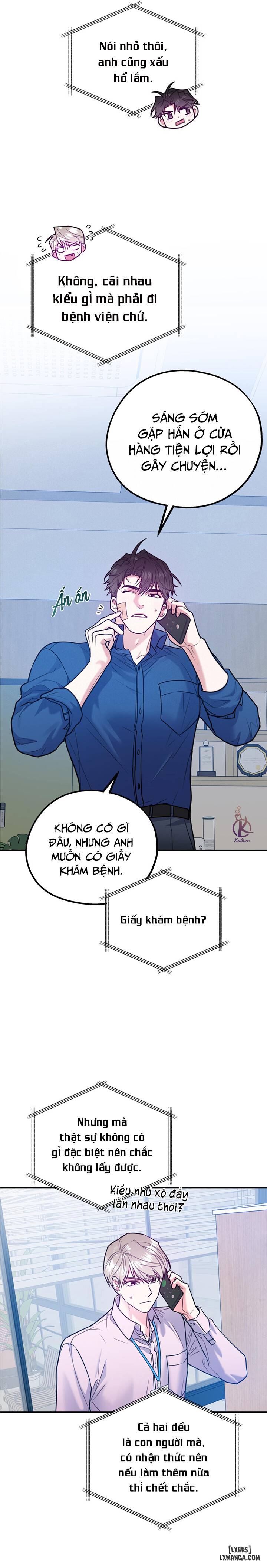 HentaiVN.net - Ảnh 15 - Tôi với cậu không thể như vậy được - Chap 51