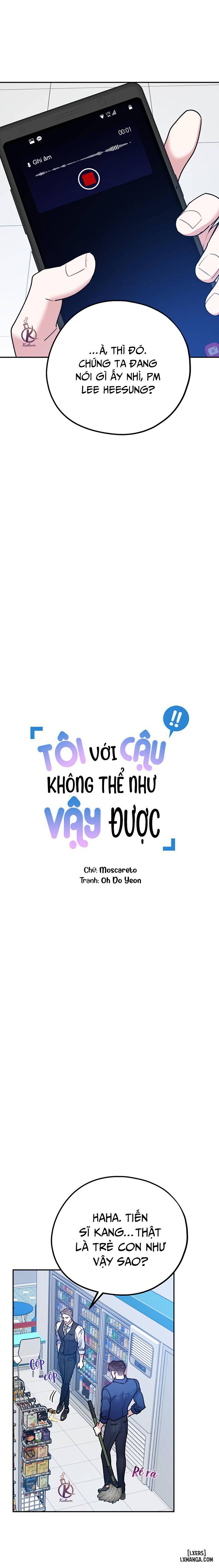HentaiVN.net - Ảnh 4 - Tôi với cậu không thể như vậy được - Chap 51