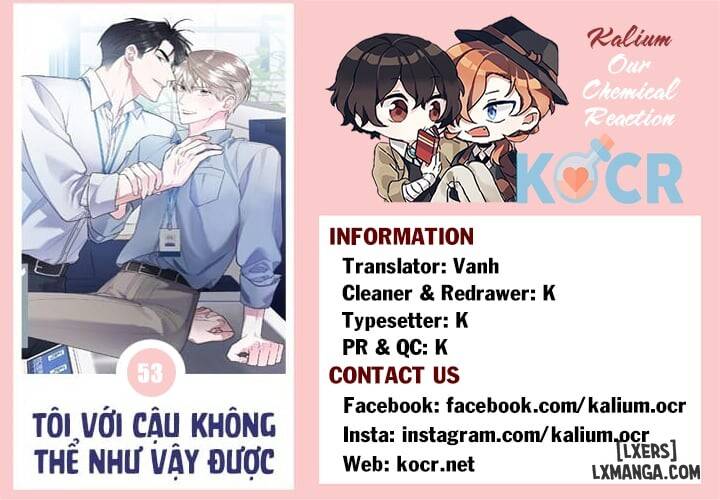 HentaiVN.net - Ảnh 41 - Tôi với cậu không thể như vậy được - Chap 56