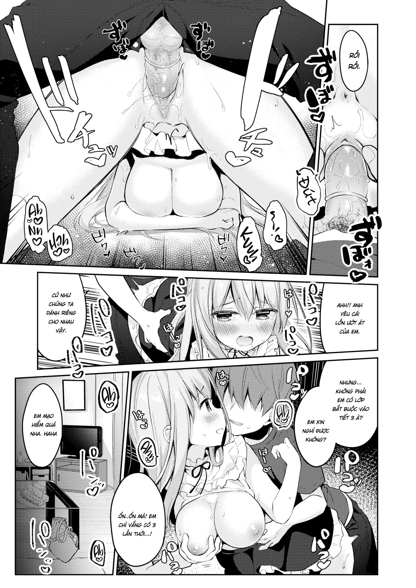 HentaiVN.net - Ảnh 10 - cô nàng ngây thơ - Chap 1
