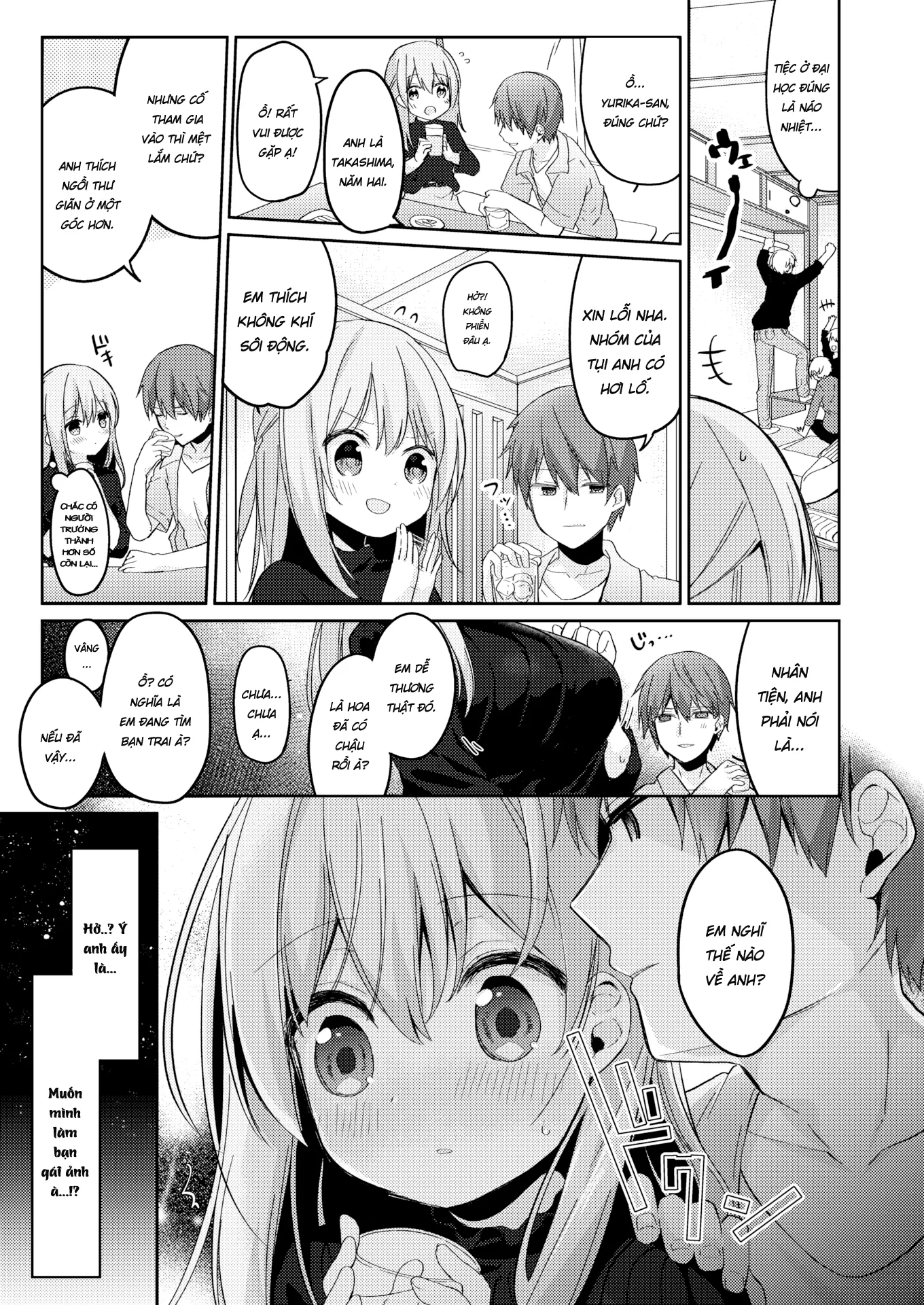 HentaiVN.net - Ảnh 4 - cô nàng ngây thơ - Chap 1