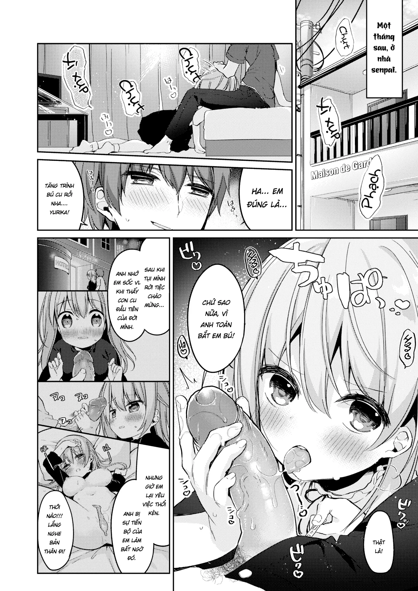 HentaiVN.net - Ảnh 5 - cô nàng ngây thơ - Chap 1