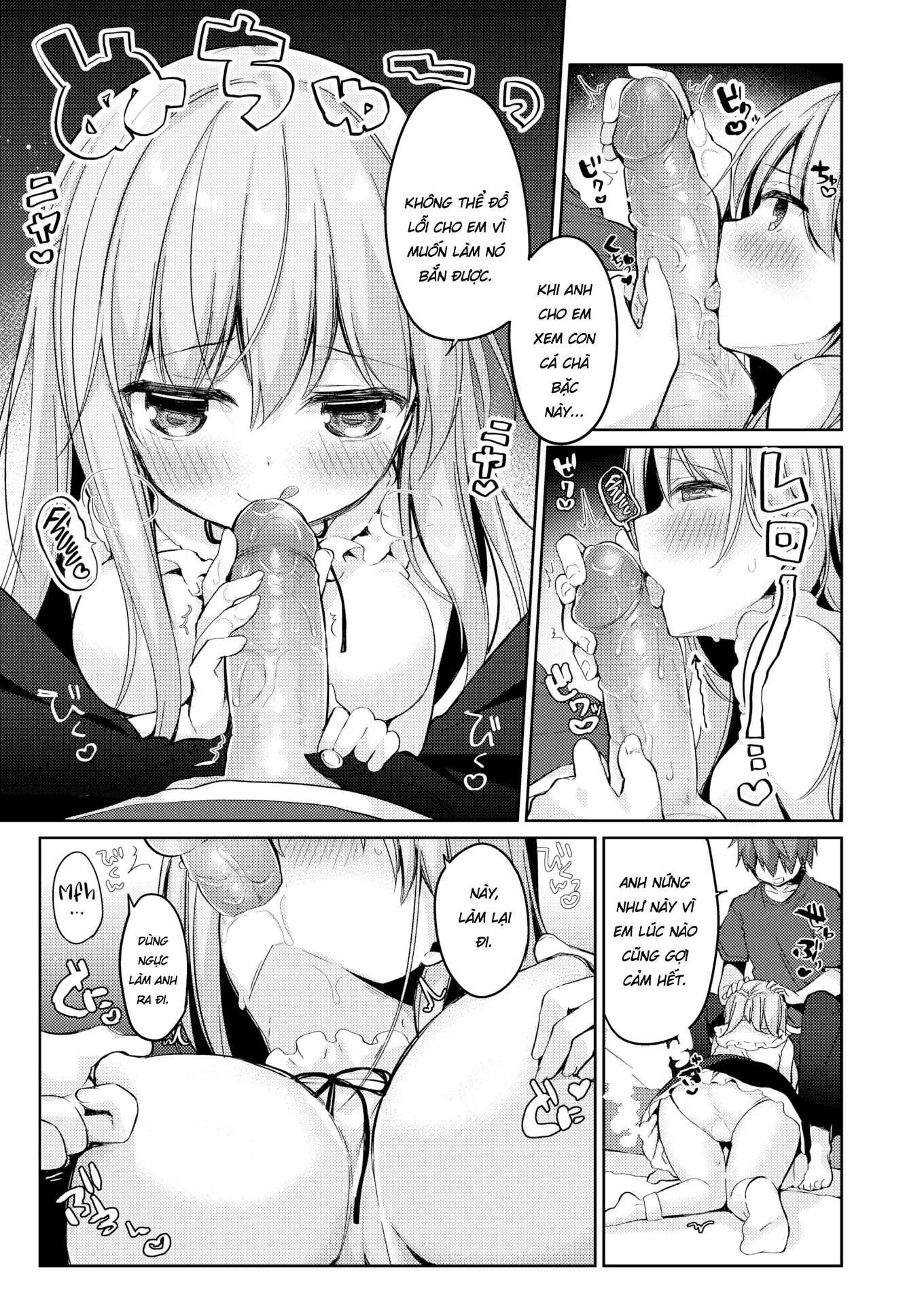 HentaiVN.net - Ảnh 6 - cô nàng ngây thơ - Chap 1