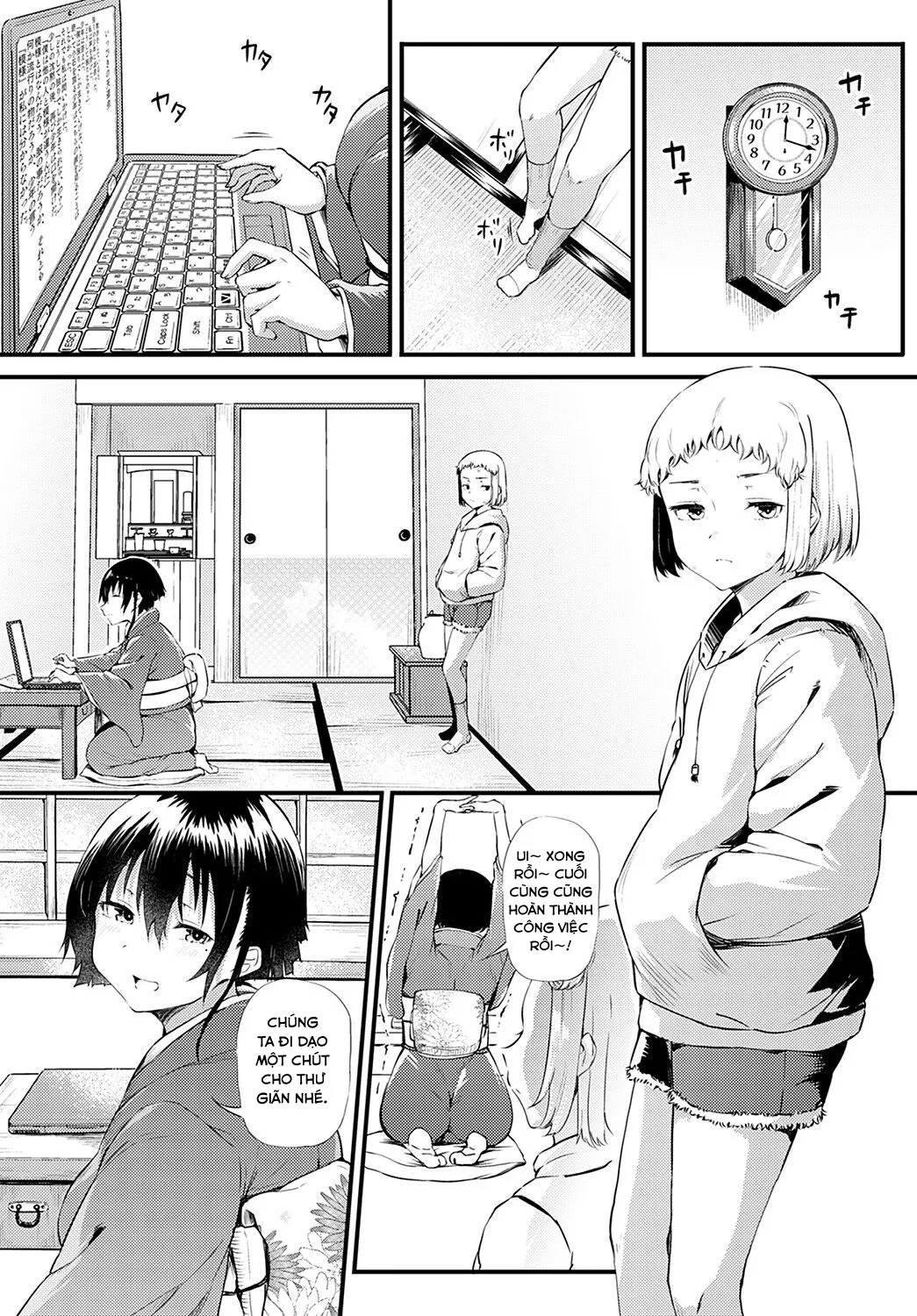 HentaiVN.net - Ảnh 4 - Người chị chỉ trong 1 ngày [1-nichi dake no Onee-chan] - Chap 1