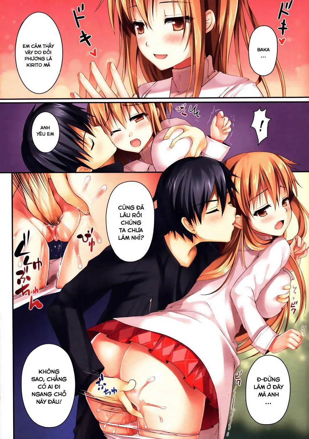 HentaiVN.net - Ảnh 7 - Bride's Practice (Sword Art Online) - Chap 1