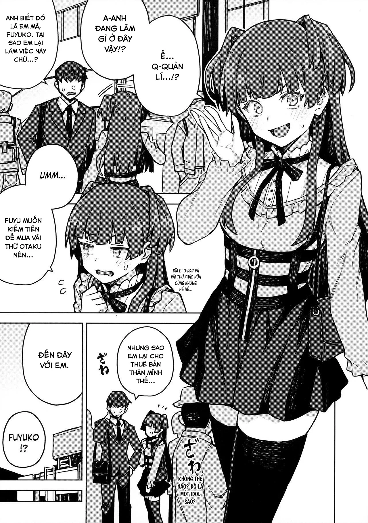 HentaiVN.net - Ảnh 5 - Mayuzumi Fuyuko Okarishimasu [Rent-A-Fuyuko] - Chap 1