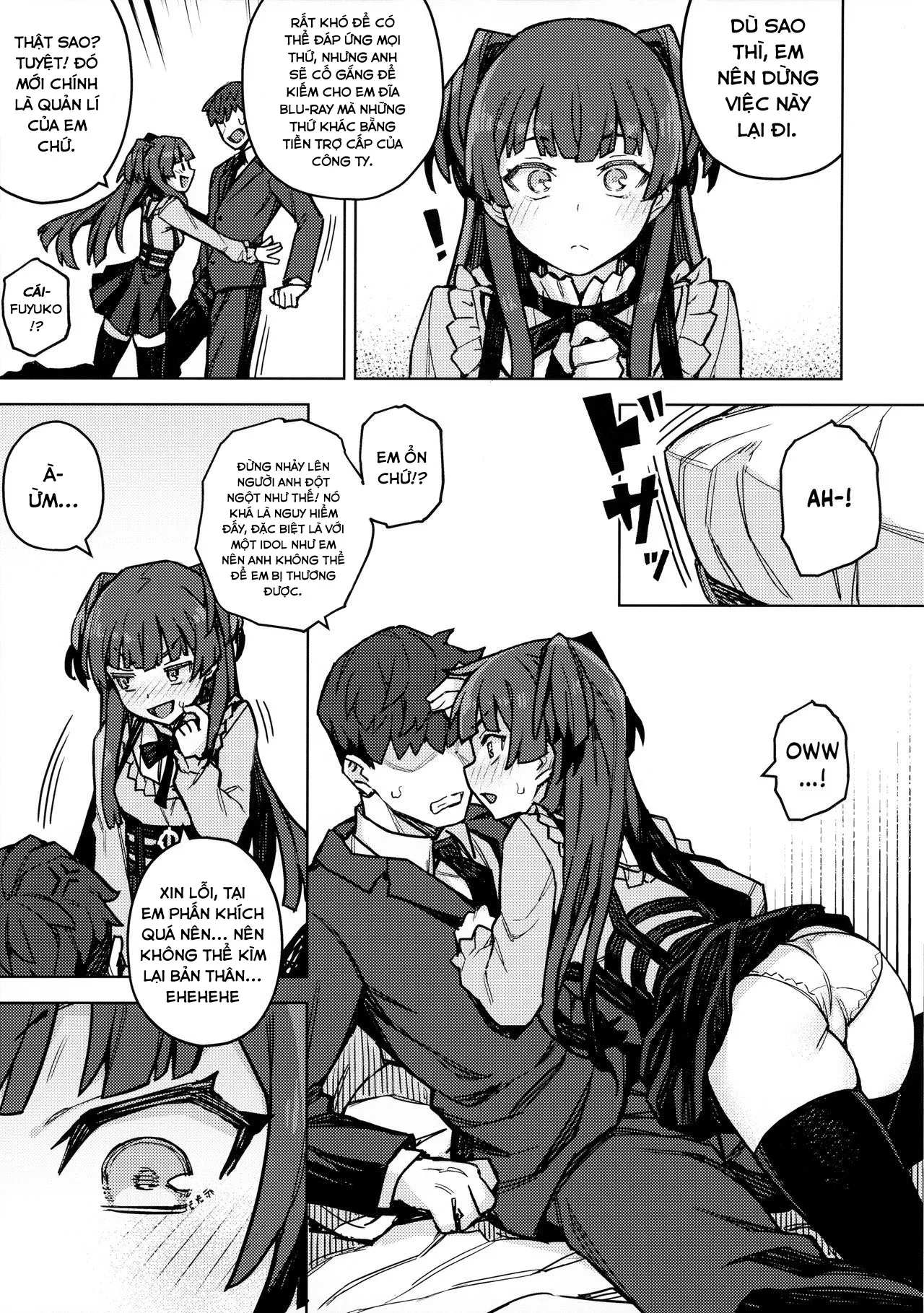 HentaiVN.net - Ảnh 7 - Mayuzumi Fuyuko Okarishimasu [Rent-A-Fuyuko] - Chap 1