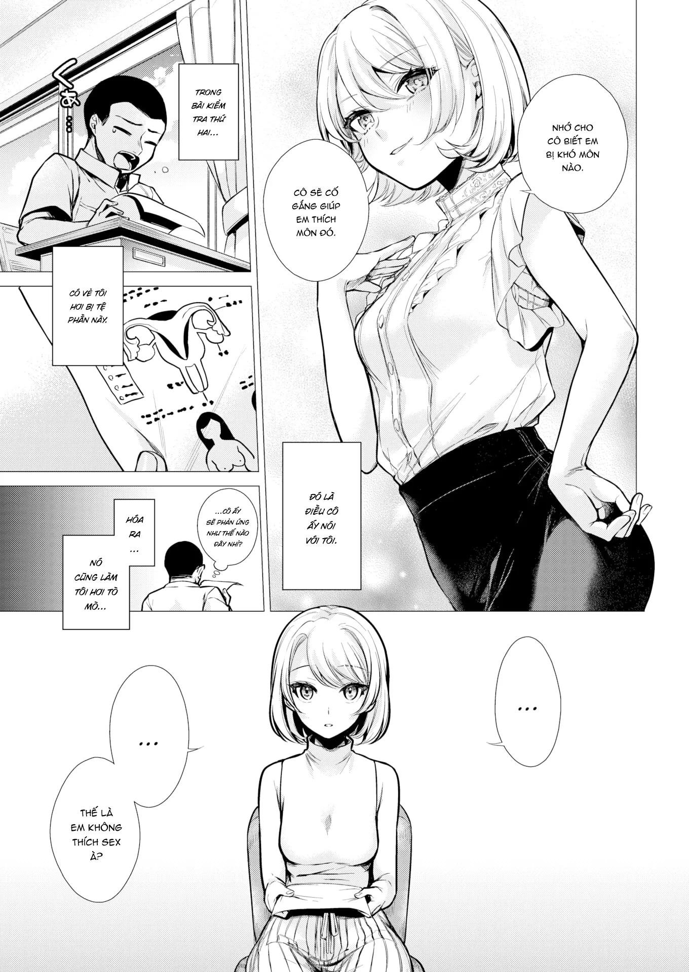 HentaiVN.net - Ảnh 7 - Nagisa-sensei - Chap 1