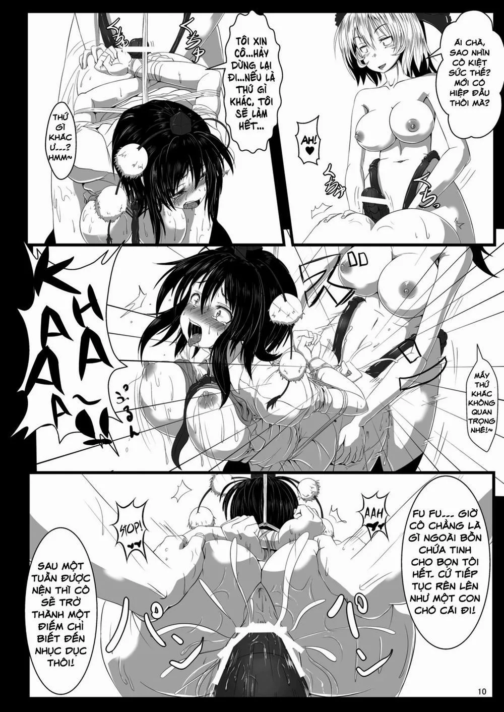 HentaiVN.net - Ảnh 11 - Shoukubaku 2 ～Karasu Choukyou～ (Touhou Project) - Chap 1